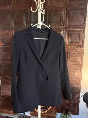 Theory Women’s Black Wool Blazer size 8